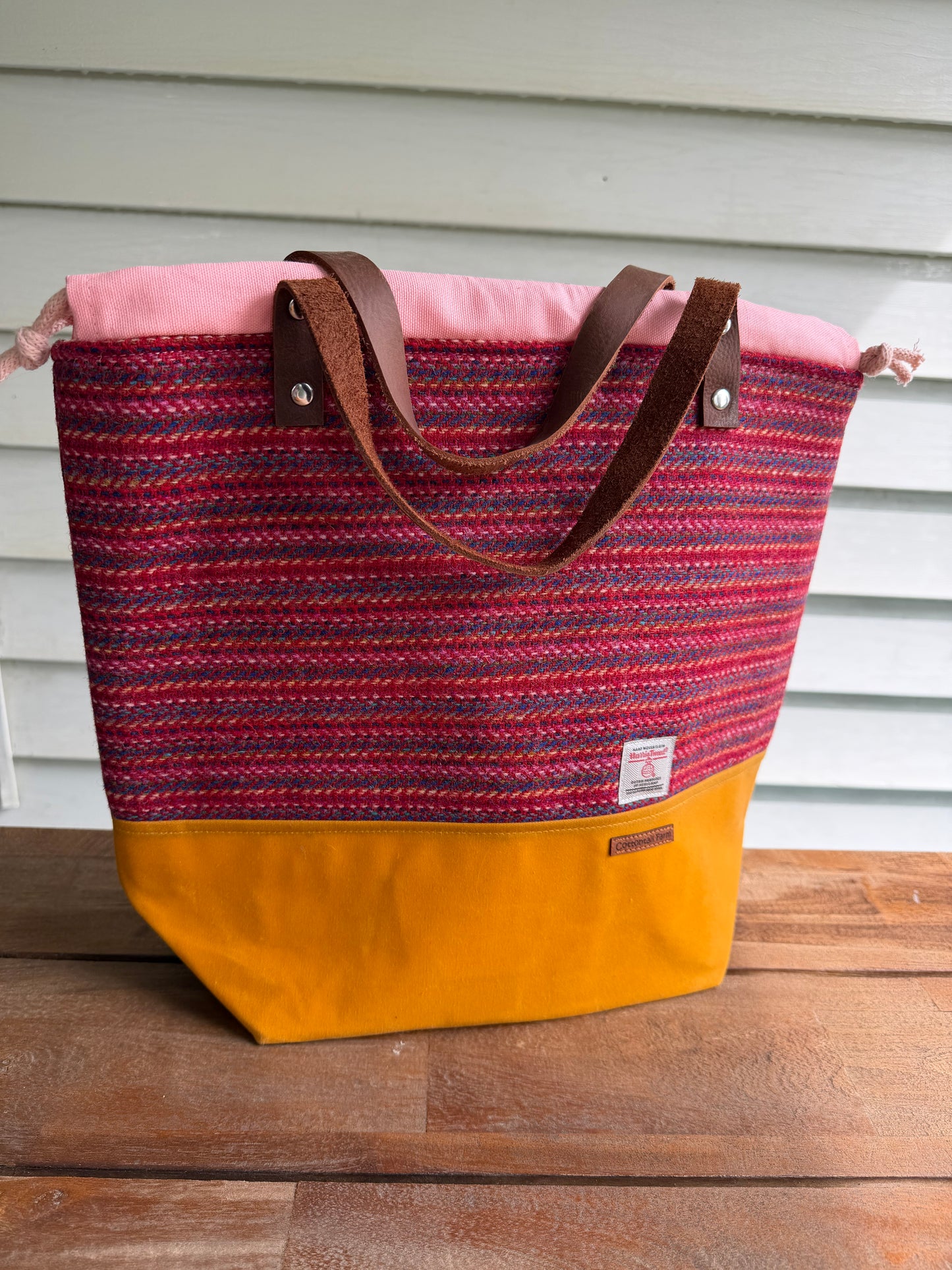 Harris Tweed Large Drawstring