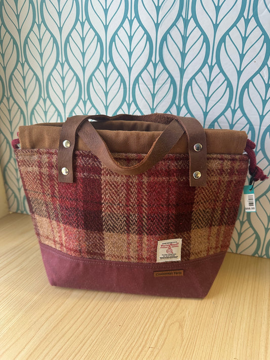 Harris Tweed Double Handle Tote