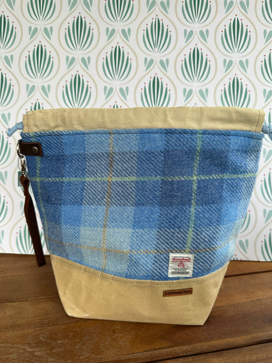 Harris Tweed Medium Drawstring