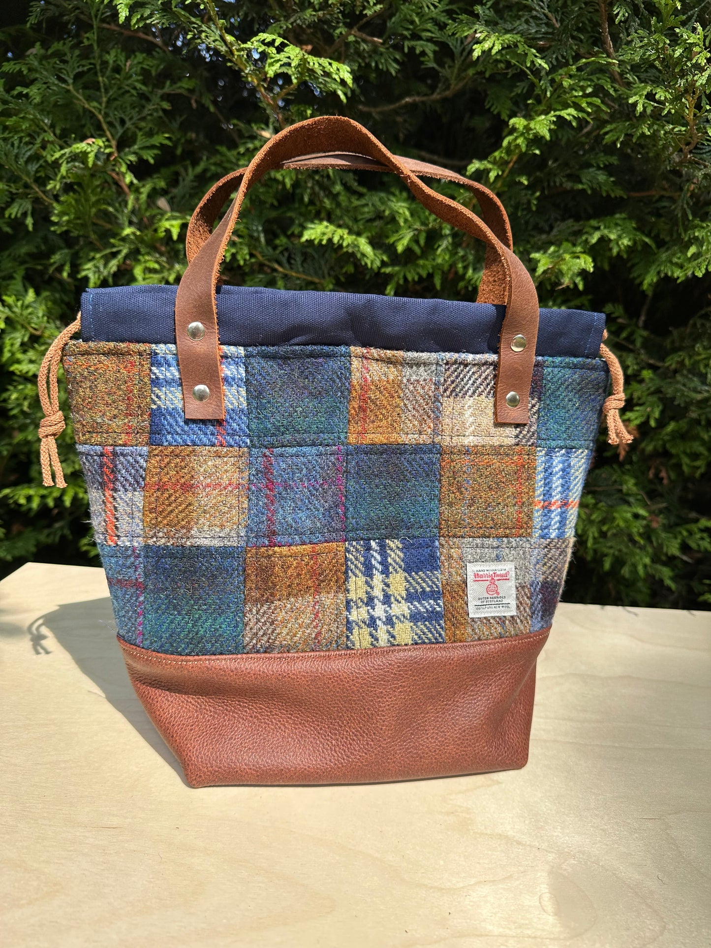 Patchwork Harris Tweed