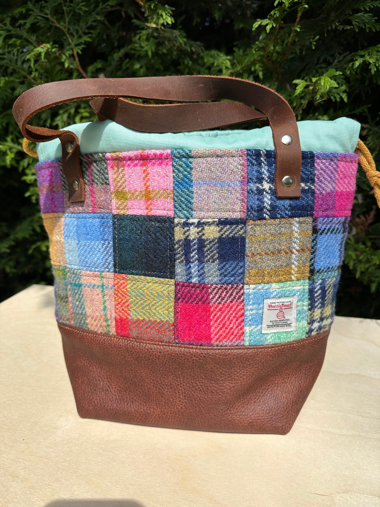 Patchwork Harris Tweed