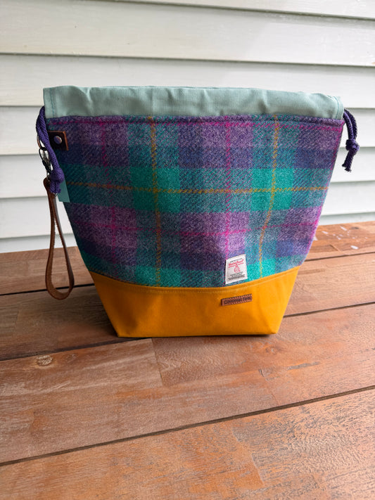 Harris Tweed Medium Drawstring