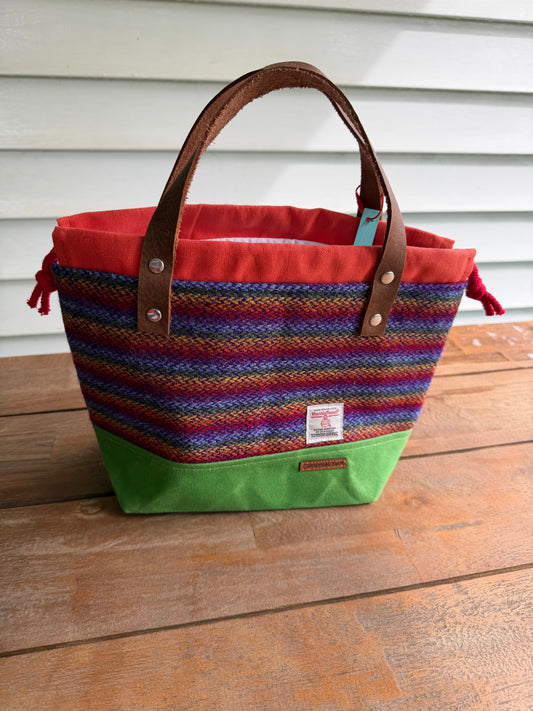 Harris Tweed Double Handle Tote