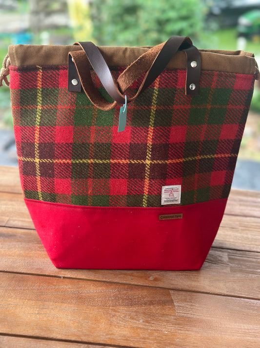 Harris Tweed Large Drawstring