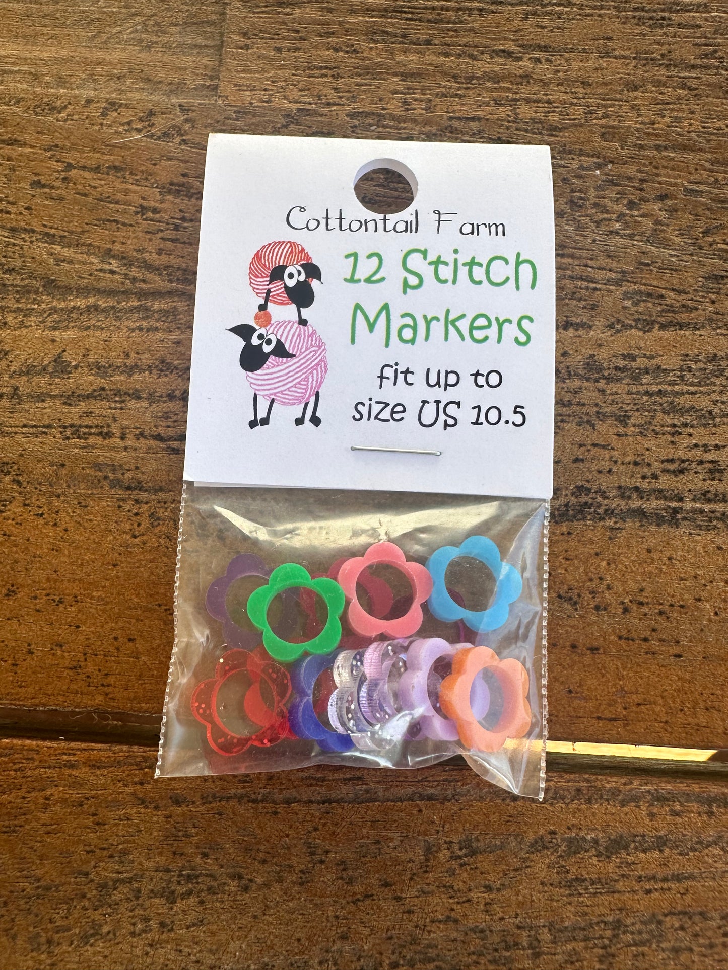 Flower Stitch Markers