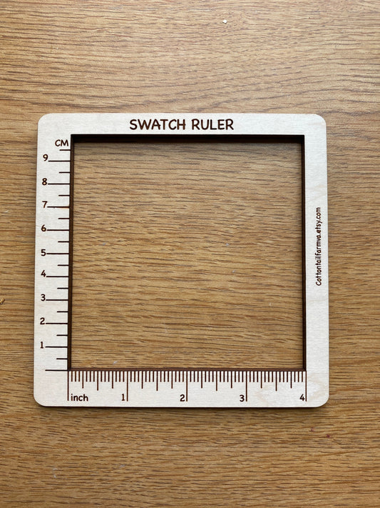 4 Inch Swatch Ruler