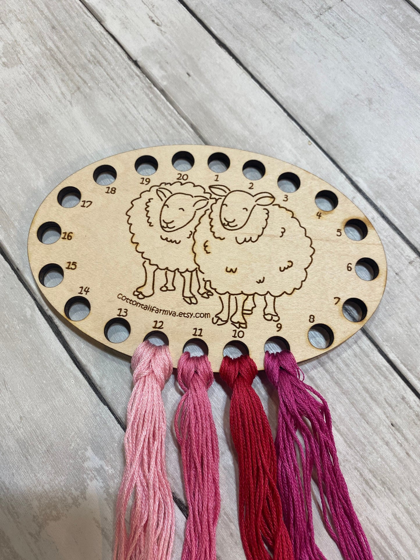 Embroidery Floss Organizer